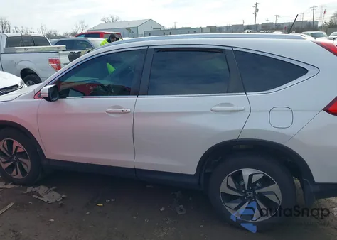 2016 Honda Cr-V Touring из США, поврежденный, VIN 5J6RM4H98GL090586